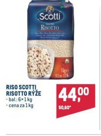 Makro RISO SCOTTI RISOTTO RÝŽE nabídka