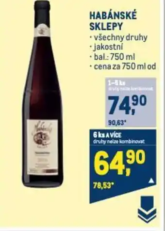 Makro HABÁNSKÉ SKLEPY nabídka