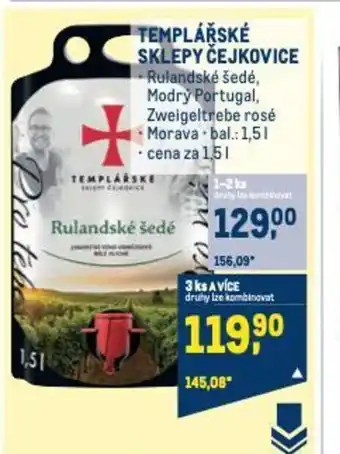 Makro TEMPLÁŘSKÉ SKLEPY ČEJKOVICE nabídka
