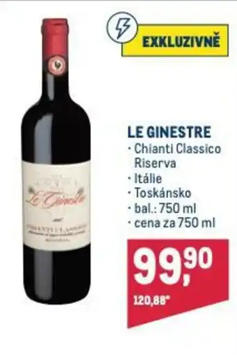 Makro LE GINESTRE nabídka