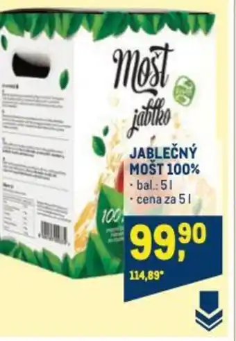 Makro JABLEČNÝ MOST 100% nabídka