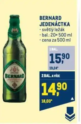 Makro BERNARD JEDENÁCTKA nabídka
