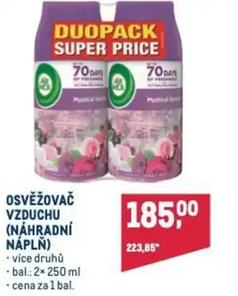 Makro OSVĚŽOVAČ VZDUCHU (NÁHRADNÍ NÁPLŇ) nabídka