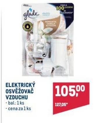 Makro ELEKTRICKÝ OSVĚŽOVAČ VZDUCHU nabídka