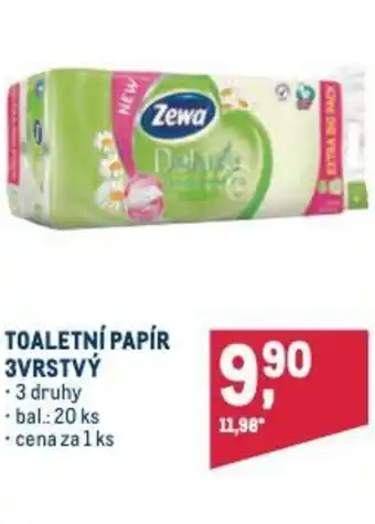 Makro TOALETNÍ PAPÍR 3VRSTVÝ nabídka