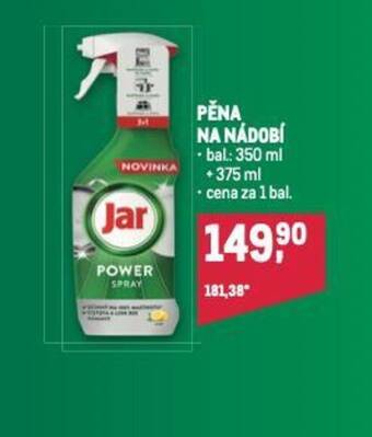 Makro PĚNA NA NÁDOBÍ nabídka