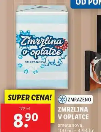 Lidl Zmrzlina v oplatce, 180 ml nabídka