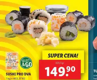Lidl Sushi pro dva, 323,5 g nabídka