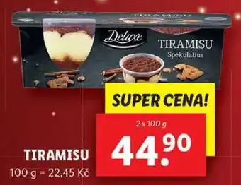 Lidl Tiramisu, 2x 100 g nabídka