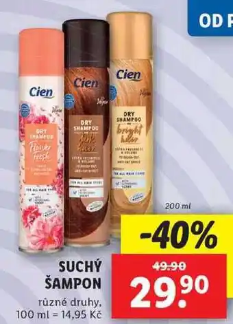 Lidl Suchý šampon, 200 ml nabídka
