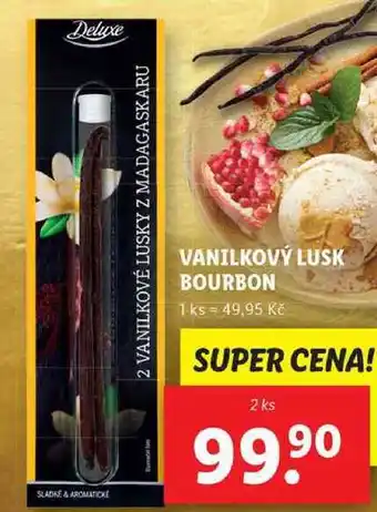 Lidl Vanilkový lusk bourbon, 2 ks nabídka