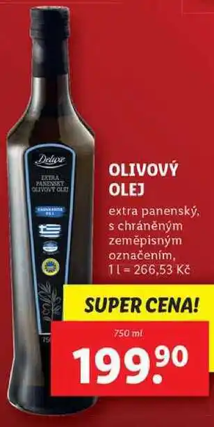 Lidl Olivový olej, 750 ml nabídka