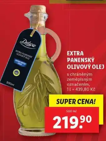 Lidl Extra panenský olivový olej, 500 ml nabídka