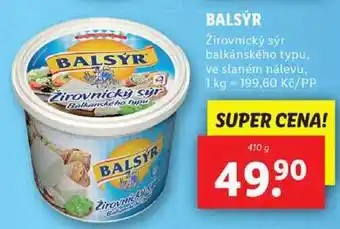 Lidl Balsýr, 410 g nabídka