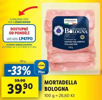 Lidl Mortadella bologna, 150 g nabídka