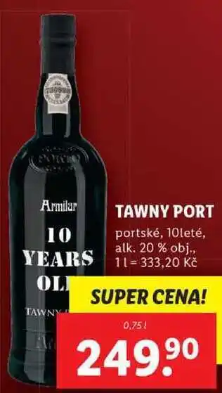 Lidl Tawny port, 0,75 l nabídka
