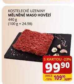 Flop Mělněné maso hovězí 440 g nabídka