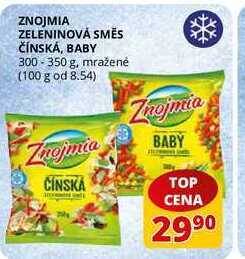 Flop Znojmia zeleninová smës čínská, baby 300-350 g nabídka