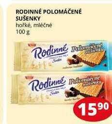 Flop Rodinné polomáčené sušenky hořké, mléčné 100 g nabídka