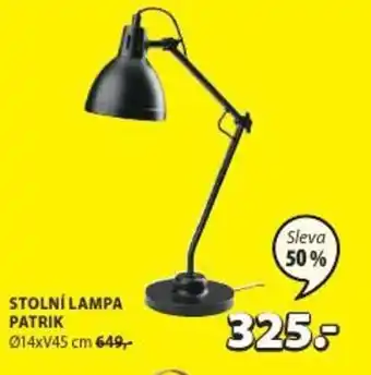 JYSK STOLNÍ LAMPA PATRIK nabídka