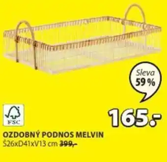 JYSK OZDOBNÝ PODNOS MELVIN nabídka