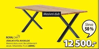 JYSK JÍDELNÍ STŮL ROSKILDE nabídka