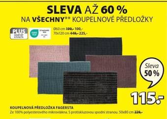 JYSK KOUPELNOVÁ PŘEDLOŽKA FAGERSTA nabídka
