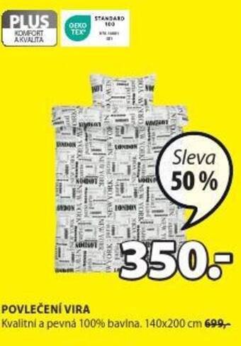 JYSK POVLEČENÍ VIRA nabídka
