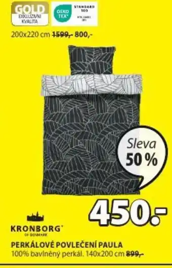 PERKÁLOVÉ POVLEČENÍ PAULA