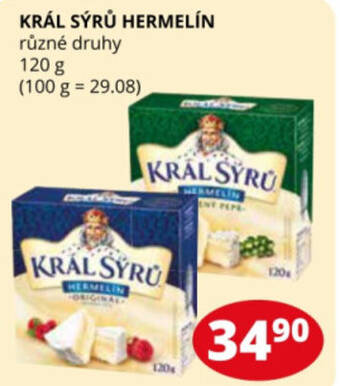 Flop KRÁL SÝRŮ HERMELÍN nabídka