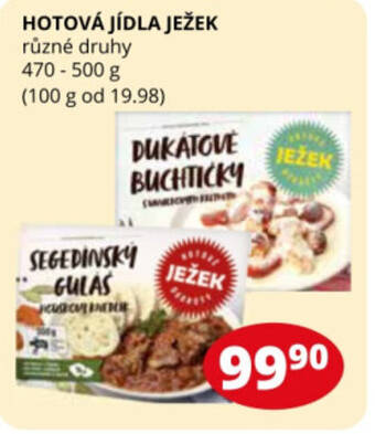 Flop HOTOVÁ JÍDLA JEŽEK nabídka