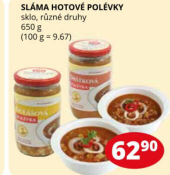 Flop SLÁMA HOTOVÉ POLÉVKY nabídka