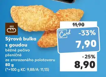 Kaufland Sýrová bulka s goudou nabídka