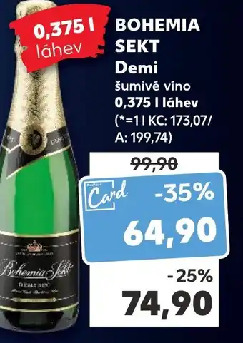 Kaufland BOHEMIA SEKT Demi nabídka