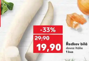 Kaufland Ředkev bílá nabídka