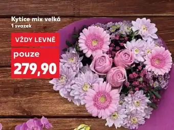 Kaufland Kytice mix velká nabídka