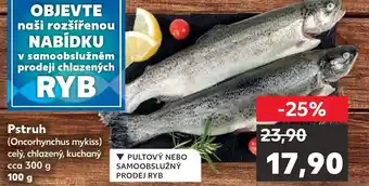 Kaufland Pstruh nabídka