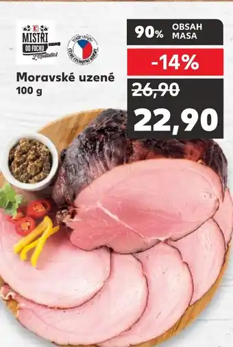 Kaufland Moravské uzené 100 g nabídka
