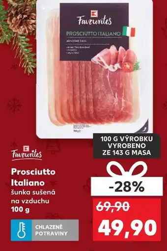 Kaufland Prosciutto Italiano nabídka