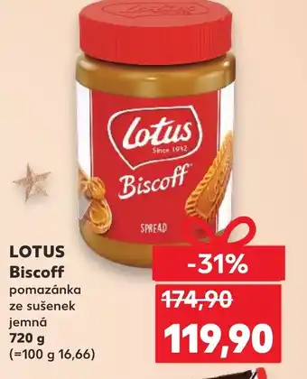 Kaufland LOTUS Biscoff nabídka
