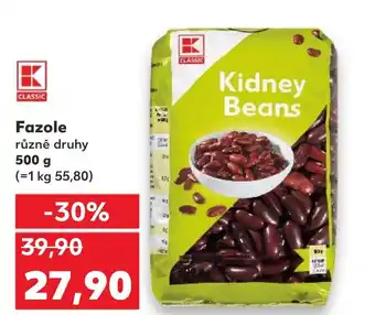 Kaufland Fazole nabídka