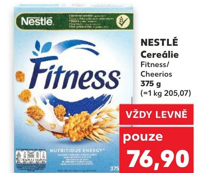 NESTLÉ Cereálie nabídky v Kaufland