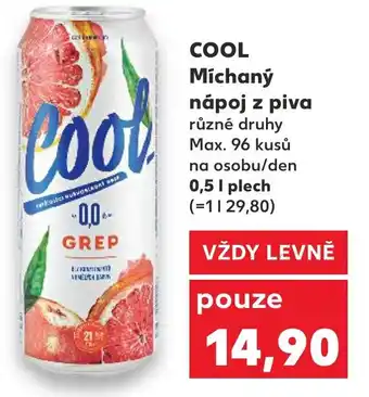 Kaufland COOL Míchaný nápoj z piva nabídka