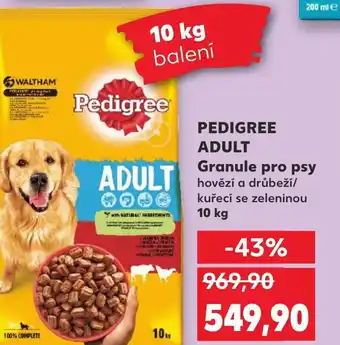 Kaufland PEDIGREE ADULT Granule pro psy nabídka
