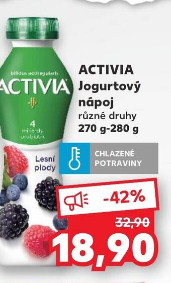 Kaufland ACTIVIA Jogurtový nápoj nabídka