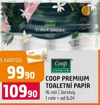 Terno COOP PREMIUM TOALETNÍ PAPÍR nabídka