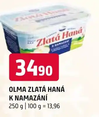 Terno OLMA ZLATÁ HANÁ K NAMAZÁNÍ nabídka