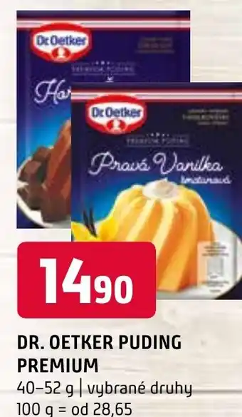 Terno DR. OETKER PUDING PREMIUM nabídka