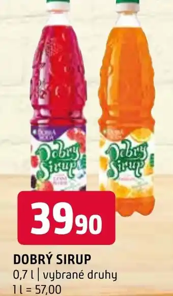 Terno DOBRÝ SIRUP nabídka