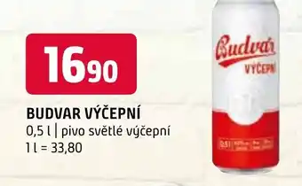 Terno BUDVAR VÝČEPNÍ nabídka